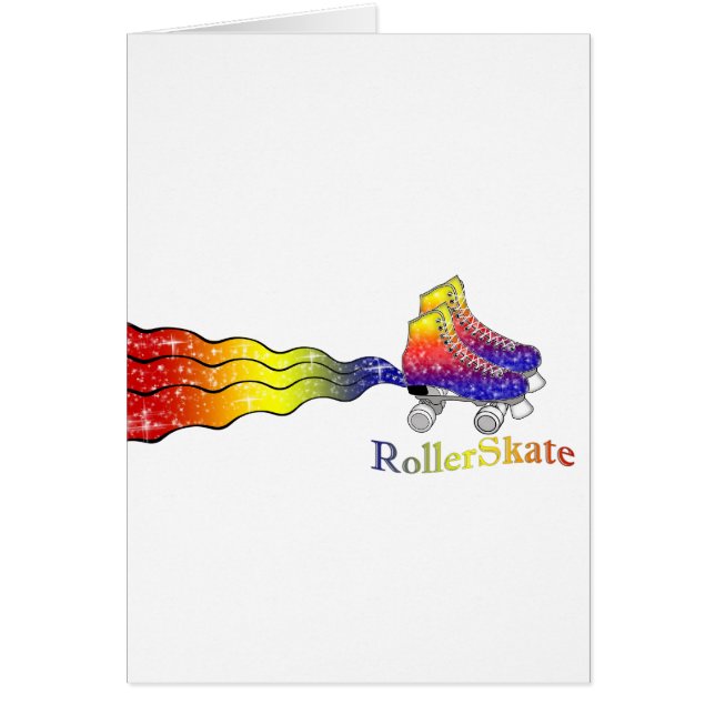 Rainbow Rollerskates (Front)