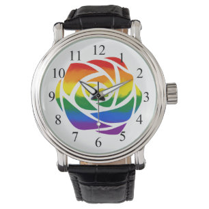 Rainbow Rose Watch