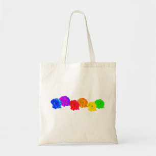 Rainbow Roses Tote Bag