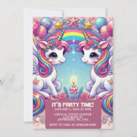 Rainbow Royalty Unicorns