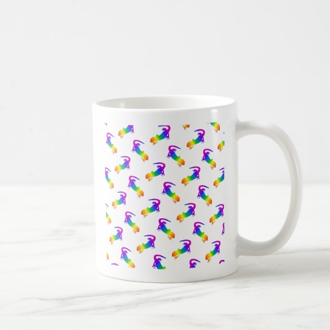 Rainbow Salamander Coffee Mug (Right)