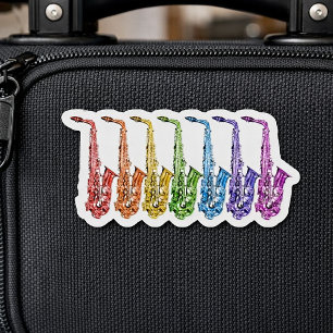 Rainbow Saxophone Colourful Lineup