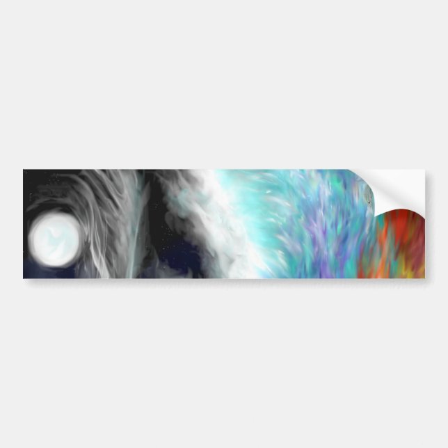 Rainbow Seas Bumper Sticker (Front)