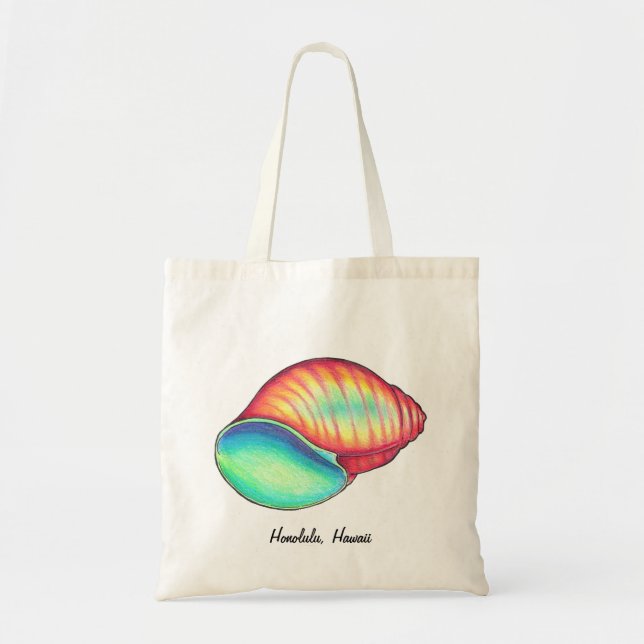Rainbow Seashell Bag (Front)