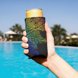 Rainbow Seaweed Pride LGBT Ocean-Inspired Seltzer Can Cooler