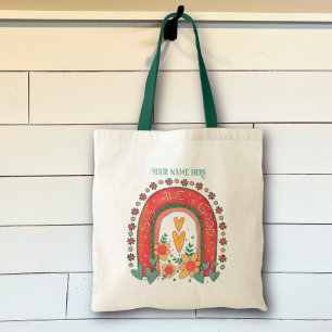Rainbow See the Good Personalised Inspirivity  Tote Bag