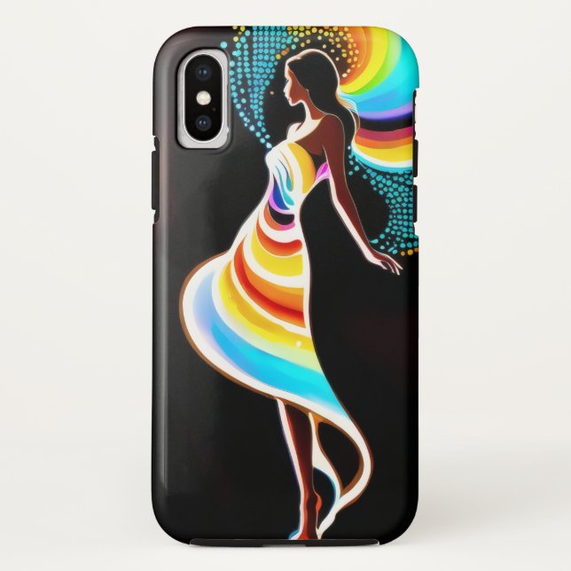 Rainbow serenity iPhone / iPad case (Back)