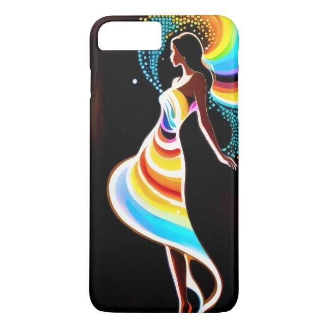 Rainbow serenity iPhone / iPad case (Back)