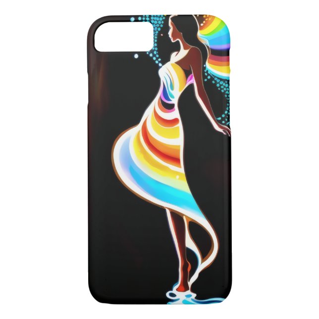 Rainbow serenity iPhone / iPad case (Back)