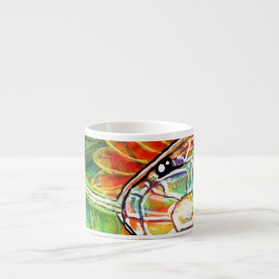 Rainbow Serpant Espresso Cup