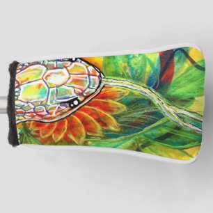 Rainbow Serpant Golf Head Cover