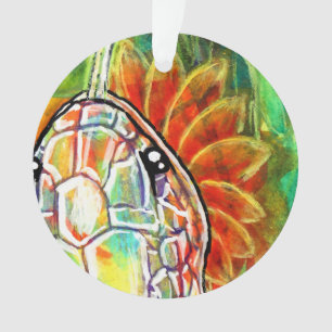 Rainbow Serpant  Ornament