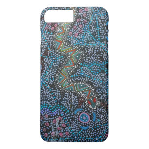 Rainbow Serpent Blue iPhone 7 Plus iPhone 8 Plus/7 Plus Case
