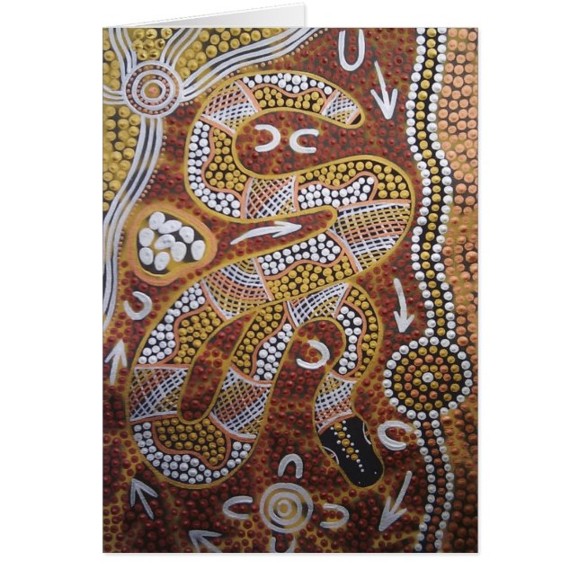 RAINBOW SERPENT Card (Front)