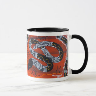 Rainbow Serpent Mug with Dreamtime Story