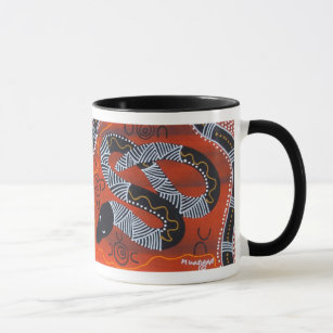 Rainbow Serpent Mug with Dreamtime Story