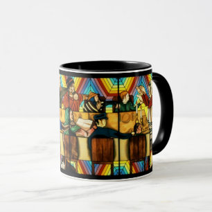 Rainbow Shabbat , Judy Chicago  Painting - Art Mug