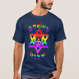 Rainbow Shalom T-Shirt