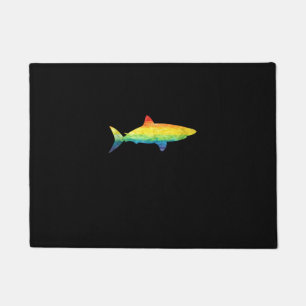 Rainbow Shark Gay Pride Flag LGBT LGBTQ Tank Top Doormat