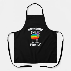 Rainbow Sheep Of The Family Gay Pride LGBTQ Equali Apron