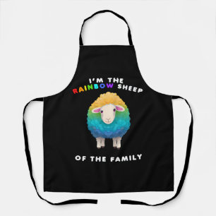 Rainbow Sheep of the family LGBTQ Happy Pride Apron