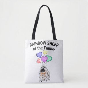 Rainbow Sheep of the Family Tote