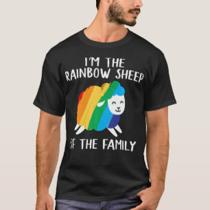 Rainbow Sheep Queer Lesbian Gay Csd Pride Party T-Shirt