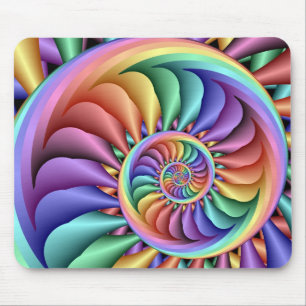 Rainbow Sherbert Mouse Pad