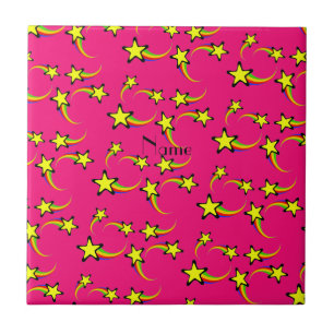 Rainbow Shooting Stars Thunder_Cove Ceramic Tile