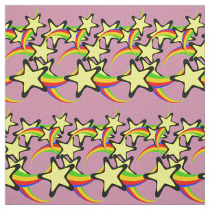 Rainbow Shooting Stars Thunder_Cove Fabric