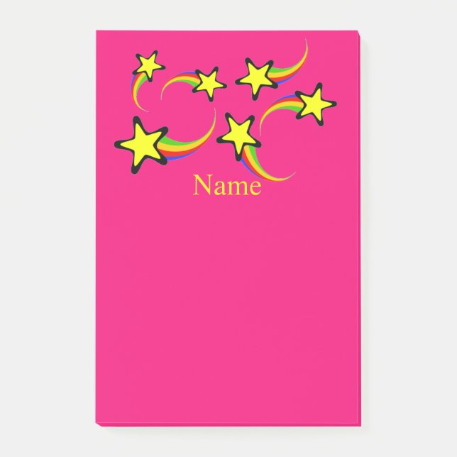 Rainbow Shooting Stars Thunder_Cove  Post-it Notes (Front)