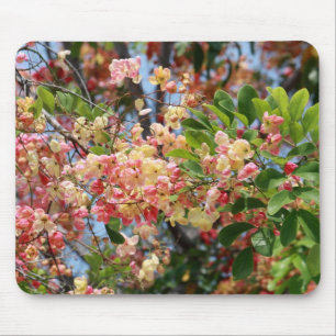 Rainbow Shower Tree Mousepad