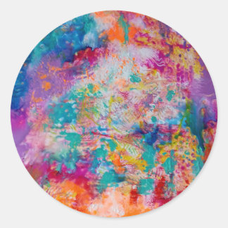 Rainbow Showers Sticker