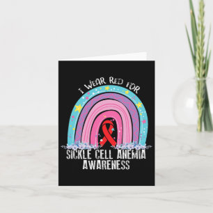 Rainbow- Sickle Cell Anaemia Awareness Supporter R Card