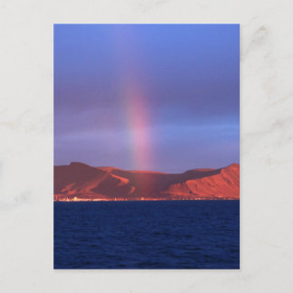 Rainbow Skies Office Personalise Destiny Destiny'S Postcard