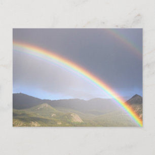 Rainbow Skies Office Personalise Destiny Destiny'S Postcard