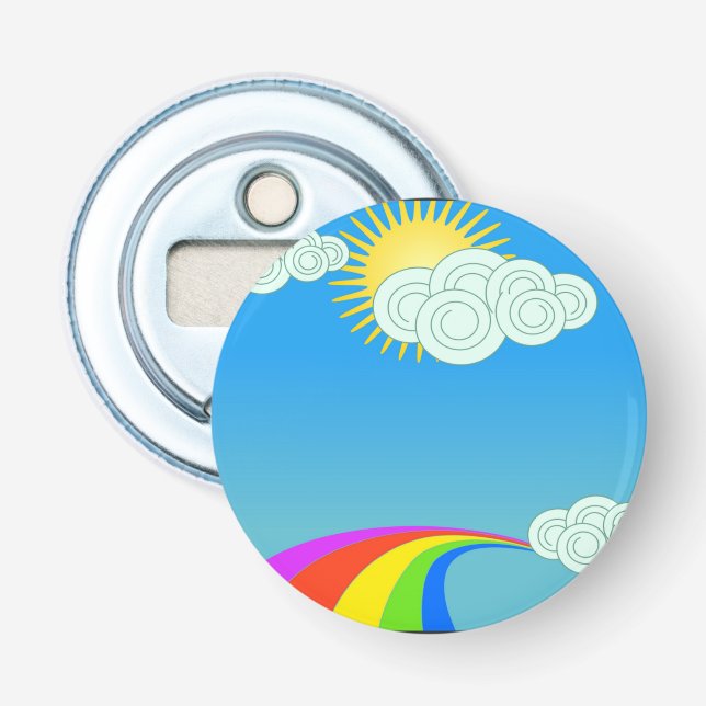 RAINBOW SKY BOTTLE OPENER (Front)