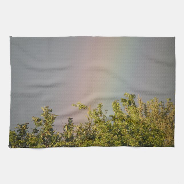 Rainbow Sky Kitchen Towel (Horizontal)