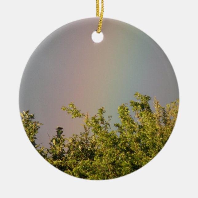 Rainbow Sky Ornament (Front)