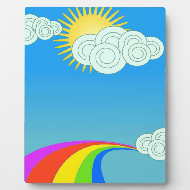 RAINBOW SKY PLAQUE (Front)