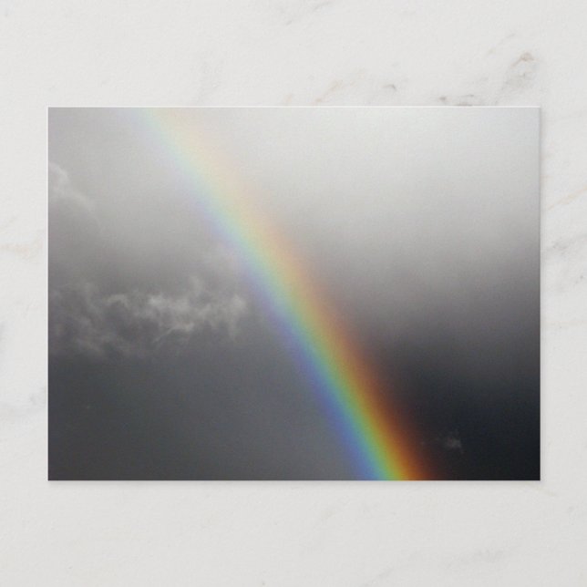 Rainbow Sky Postcard (Front)