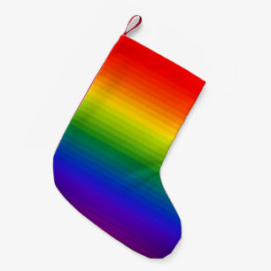 Rainbow Small Christmas Stocking