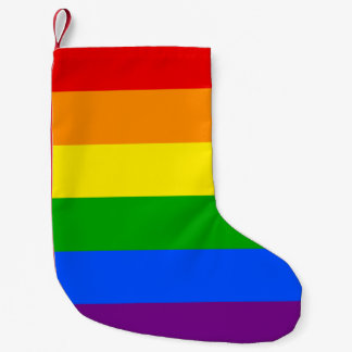 RAINBOW SMALL CHRISTMAS STOCKING
