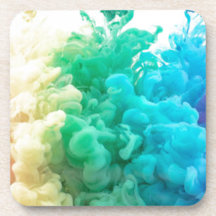 rainbow smoke coaster
