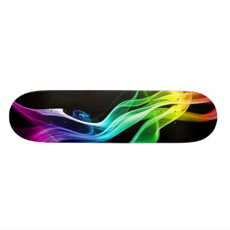 rainbow smoke skateboard