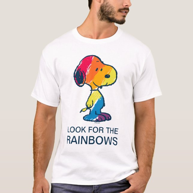 Rainbow Snoopy T-Shirt (Front)