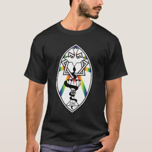 Rainbow SOB Lamen with Star of Babalon Logo Back T-Shirt
