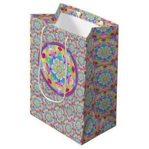 Rainbow Song Mandala Medium Gift Bag
