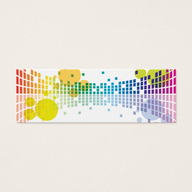 rainbow sound waves II abstract (Front)