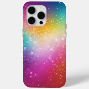 Rainbow Sparkle iPhone 15 Pro Max Case